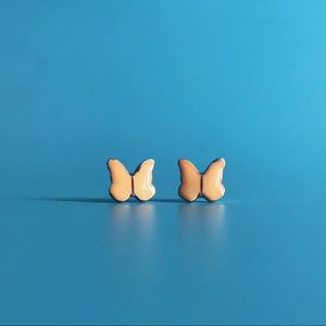 🦋Yellow Butterfly Earrings